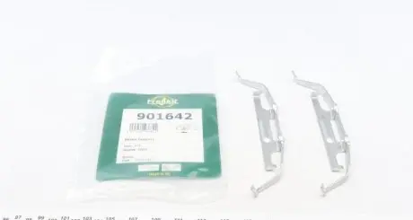Планка суппорта (переднього) притискна (к-кт) BMW X5 (E53) 00-06 (Ate) FRENKIT 901642