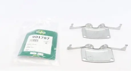 Планка суппорта (переднього) притискна (к-кт) BMW 5(E60/61)/ 6/7 04-10 (Ate) FRENKIT 901787