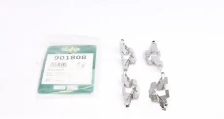 Планка суппорта (заднего) прижимная (к-кт) Toyota Yaris II 05- (Akeb) FRENKIT 901808