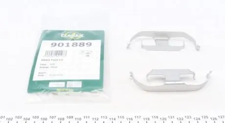 Планка суппорта (заднего) прижимная (к-кт) BMW 3 (F30/F80) 3.5 i/d 11- (Ate) FRENKIT 901889