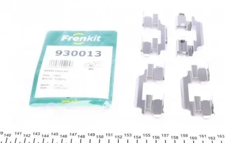 Планка супорта (переднього) прижимна (к-кт) Nissan Almera 06- FRENKIT 930013