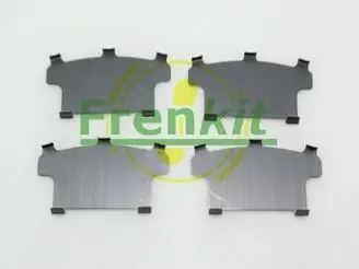 Комплект протискрипних пластин (задніх) Mitsubishi Lancer 96-01 (Akebono) FRENKIT 940004