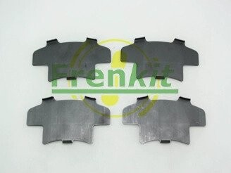 Комплект протискрипних пластин (передніх) Hyundai H100 93-04 (Continental) FRENKIT 940006