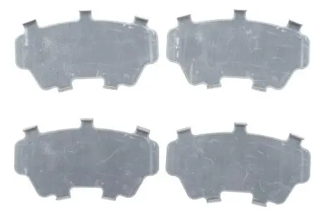 Комплект протискрипних пластин (передніх) Honda Civic 91-95/Jazz 02-08 FRENKIT 940236