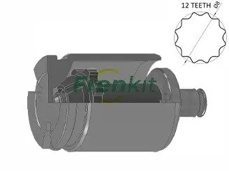 Ремкомплект суппорта (заднего) Opel Insignia/Vivaro 2.0 CDTI 17- (d=38mm) (+ поршень/направл) (Trw) FRENKIT K385202T