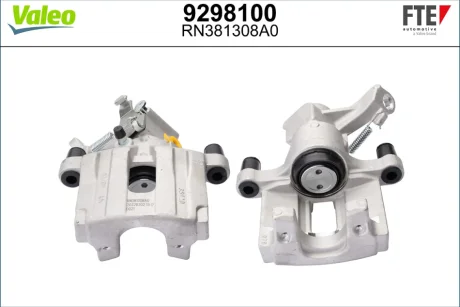 Гальмівний дисковий супорт задн Лів (новий) CADILLAC BLS, OPEL VECTRA C, VECTRA C GTS, SAAB 9-3, 9-3X 1.8-3.2 04.02- FTE 9298100