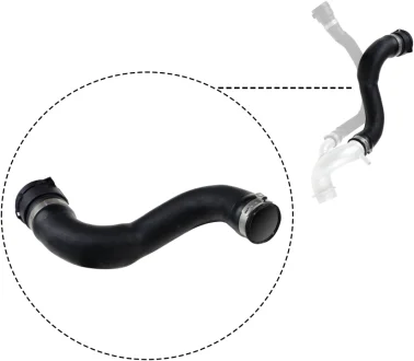 Шланг гумовий системи охолодження Верх (38мм/32мм) BMW X5 (E70), X5 (F15, F85), X6 (E71, E72), X6 (F16, F86) 4.4/4.4H 10.07-07.19 Gates 053298