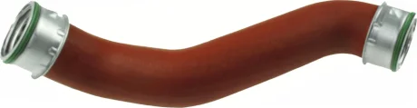 Шланг інтеркулера (Випускна сторона, діаметр 37мм, довжина 249мм, помаранчевий) AUDI A3, SEAT LEON, VW BORA, BORA I, GOLF IV 1.9D 02.00-06.06 Gates 090259