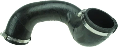 Шланг інтеркулера Лів (Верх, діаметр 60/66мм, довжина 390мм, чорн) AUDI A6 ALLROAD C6, A6 C6, A8 D3 2.7D/3.0D 08.03-08.11 Gates 090326