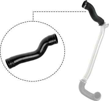 Шланг інтеркулера (діаметр 51мм, довжина 335мм, чорний) OPEL SIGNUM, VECTRA C, VECTRA C GTS 3.0D 08.05-12.08 Gates 090951