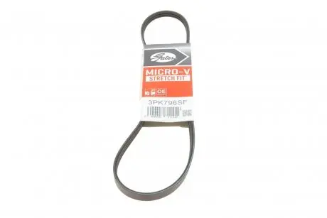 Ремень поликлиновый Gates 3PK796SF