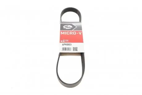 Дорожный ремень Gates 6PK803