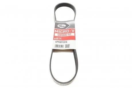 Ремень поликлиновый Gates 6PK893XS