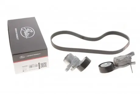 Роликовый модуль натяжителя ремня (ролик, ремень) Gates K016PK1020EST