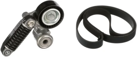 Комплект поликлинових ременів (з роликами) CITROEN C2, C3 I 1.4 12.03-08.10 Gates K016PK1029EST