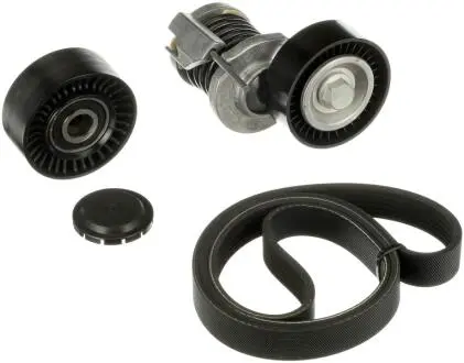 Роликовий модуль натягувача ременя (ролик, ремінь) Gates K016PK1550XS (фото 1)