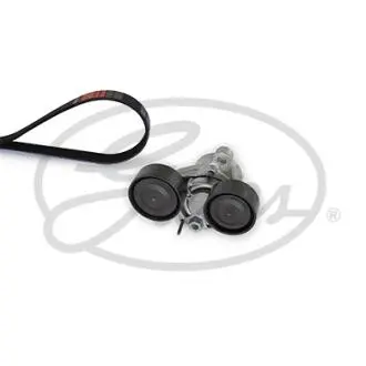 Комплект поликлинових ременів (з роликами) BMW 3 (E90), 3 (E91), 3 (E92), 3 (E93), X1 (E84) 2.0D 12.04-06.15 Gates K016PK1780