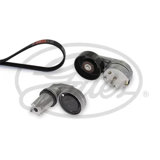 Фото 1 - комплект поліклинового ременя (із натягувачем) LAND ROVER DISCOVERY IV, RANGE ROVER SPORT I 2.7D/3.0D 09.09-12.18 Gates K016PK2103 Комплект поліклинового ременя (із натягувачем) LAND ROVER DISCOVERY IV, RANGE ROVER SPORT I 2.7D/3.0D 09.09-12.18 Gates K016PK2103 (фото 1)