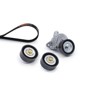 Комплект поликлинових ременів (з роликами) CITROEN C-CROSSER, C-CROSSER ENTERPRISE, MITSUBISHI LANCER VIII, OUTLANDER II, PEUGEOT 4007 1.8-2.4 11.06- Gates K016PK2563