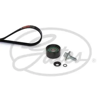 Комплект поликлинових ременів (з роликами) HYUNDAI I10 II, KIA PICANTO II 1.0/1.0LPG 05.11-12.19 Gates K016PK925