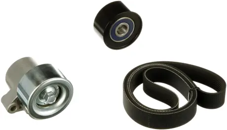 Комплект поликлинових ременів (з роликами) MAZDA 3, 5, 6 2.0D 06.02-05.10 Gates K018PK1225 (фото 1)