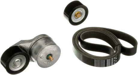 Фото 1 - комплект поліклинового ременя (із натягувачем) DAF Gates K018PK2070HD Комплект поліклинового ременя (із натягувачем) DAF Gates K018PK2070HD (фото 1)