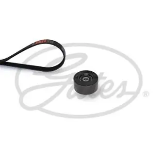 Комплект поликлинових ременів (з роликами) NISSAN NOTE, QASHQAI I 1.6 03.06-04.14 Gates K027PK1055