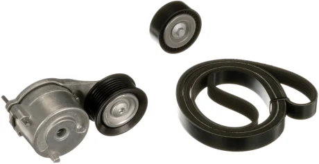 Комплект поликлинових ременів (з роликами) FORD B-MAX, C-MAX II, FIESTA VI, FIESTA VII, FOCUS III, FOCUS III/HATCHBACK, FOCUS III/KOMBI, FOCUS IV, GRAND C-MAX, KUGA III 1.0/1.1/1.5 02.12- Gates K106PK1693