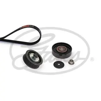 Комплект поликлинових ременів (з роликами) TOYOTA YARIS 1.3 08.05-11.10 Gates K136PK1763