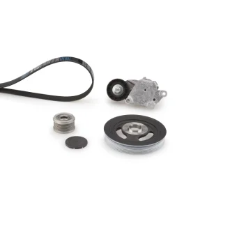 Комплект поликлинових ременів (з роликами) CITROEN C2, C3 I, C3 II/HATCHBACK, C3 PLURIEL, C4, C4 GRAND PICASSO I, C4 I, C4 PICASSO I 1.4D/1.6D 02.02- Gates K206PK803