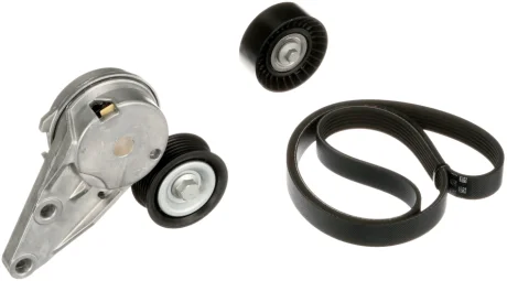 Комплект поликлинових ременів (з роликами) VOLVO S60 II, S80 II, V40, V60 I, V70 III, FORD C-MAX II, FIESTA VI, FOCUS III, FOCUS III/HATCHBACK, GALAXY II, GALAXY MK II 1.6/1.6ALK 04.10- Gates K286PK1555