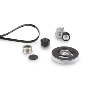 Комплект поликлинових ременів (з роликами) CITROEN C5 II, C5 II/KOMBI PEUGEOT 407 1.6D 05.04-12.10 Gates K346PK1708