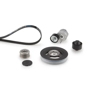 Комплект поликлинових ременів (з роликами) CITROEN BERLINGO, BERLINGO/MINIVAN, C5 II, C5 II/KOMBI 1.6D 09.04-12.11 Gates K386PK1708