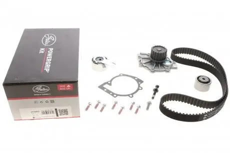 Комплект (ремень+ролик+насос) Gates KP15580XS