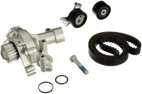Помпа води + комплект ремня ГРМ Citroen C4 I 2.0 16V 04-08/Peugeot 307 (3A/C) 2.0 16V 05-07 Gates KP15608XS