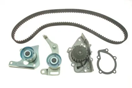 Роликовый модуль натяжителя ремня (ролик, ремень, насос) Gates KP25049XS