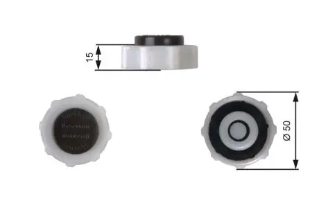 Крышка бачка системы охлаждения Gates RC222