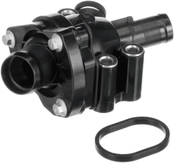 Термостат системи охолодження (90°C, в корпусі) VOLVO C30, C70 II, S40 II, S60 II, S80 II, V40, V50, V60 I, V70 III, XC60 I, XC70 II, XC90 I FORD FOCUS II, KUGA I, MONDEO IV 2.0-2.9 10.02-12.18 Gates TH53990G1