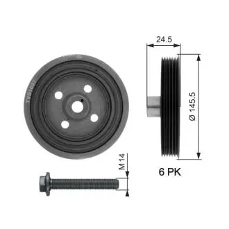 Автозапчасть Gates TVD1057A
