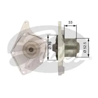 Автозапчасть Gates WP0044