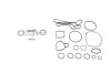Прокладка масляного радиатора Opel Astra H/J/Insignia 1.6/1.8 08-17 (к-кт) GAZO GZ-A1829 (фото 1)