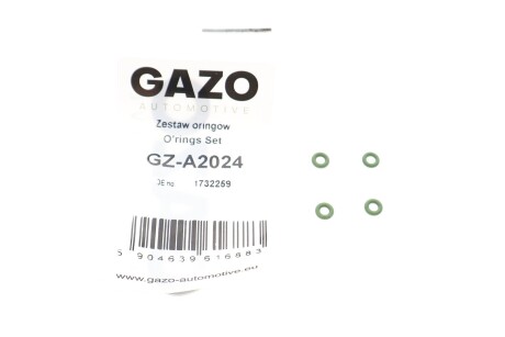 Прокладка уплотнительная форсунки Ford/Citroen/Peugeot 1.6 HDi 09- (кольцо) (к-кт 4шт) GAZO GZ-A2024