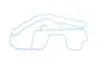 Прокладання термостату Renault Kangoo 1.6 16V 01- GAZO GZ-A2050 (фото 1)