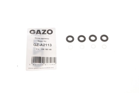 Уплотнительное кольцо форсунки VW Golf/Passat/Touran 1.6FSI 03-08 (+ втулка) (к-кт на 4шт)) GAZO GZ-A2113