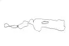 Прокладка кришки клапанів (R) BMW 5 (F10)/7 (F01/F02/F03/F04)/X5 (E70)/X6 (E71/E72) (N63) 07- (к-кт) GAZO GZ-A2400 (фото 1)