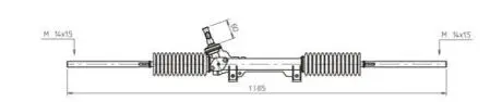 Кермовий механізм GENERAL RICAMBI CI4031