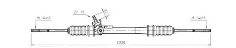 Кермовий механізм GENERAL RICAMBI WW4037