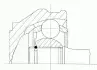ШРКШ зовн. Audi A4 2,6/2,8/2,5TDI 9/95-, A6 2,4-2,8/1,9TDI 2/97-// VW Passat B5 10/96- GKN (Lobro) 301961 (фото 2)