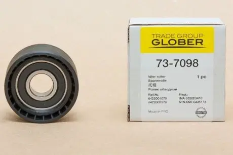 Ролик обвідний GLOBER 73-7098