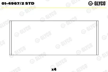 Автозапчасть Glyco 0149672STD
